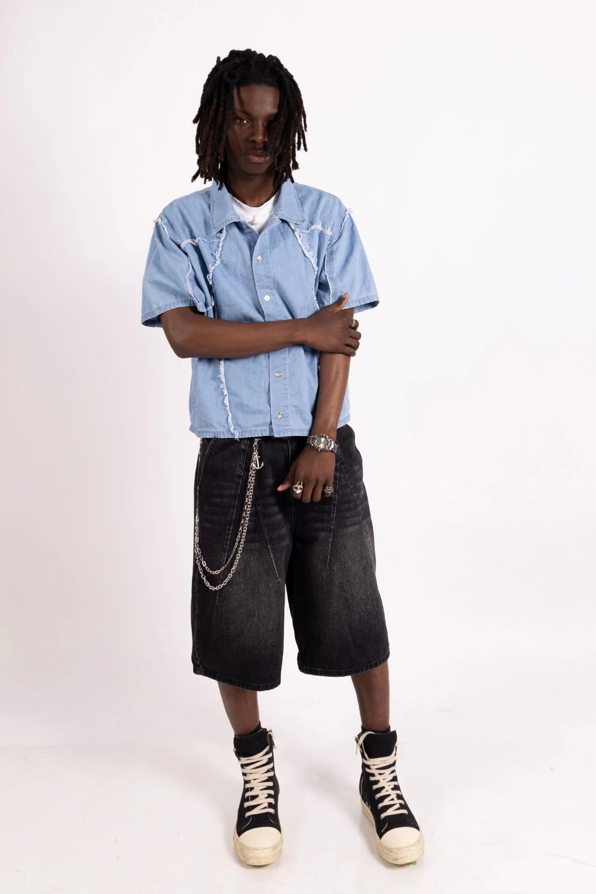 Anchor Denim Jorts Black - Image 3