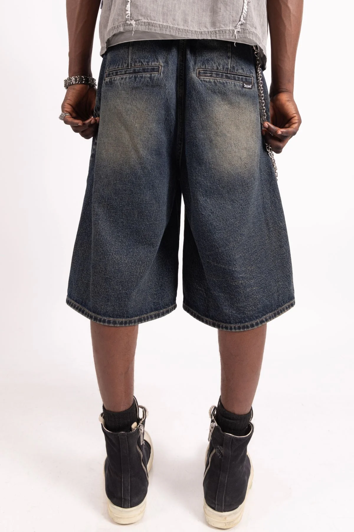 Anchor Denim Jorts Rustic Blue - Image 6