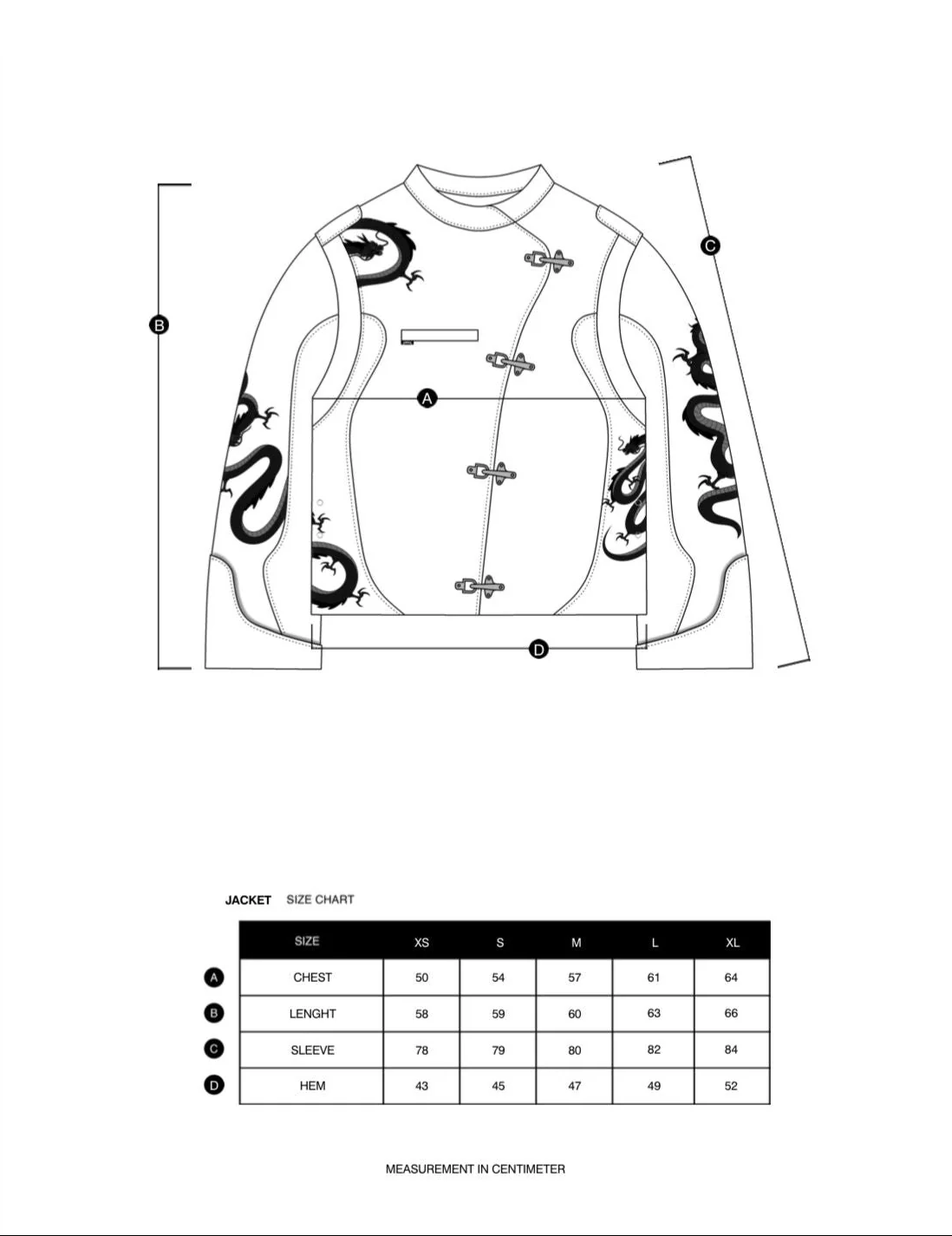 Dragon Denim Jacket Black - Image 8