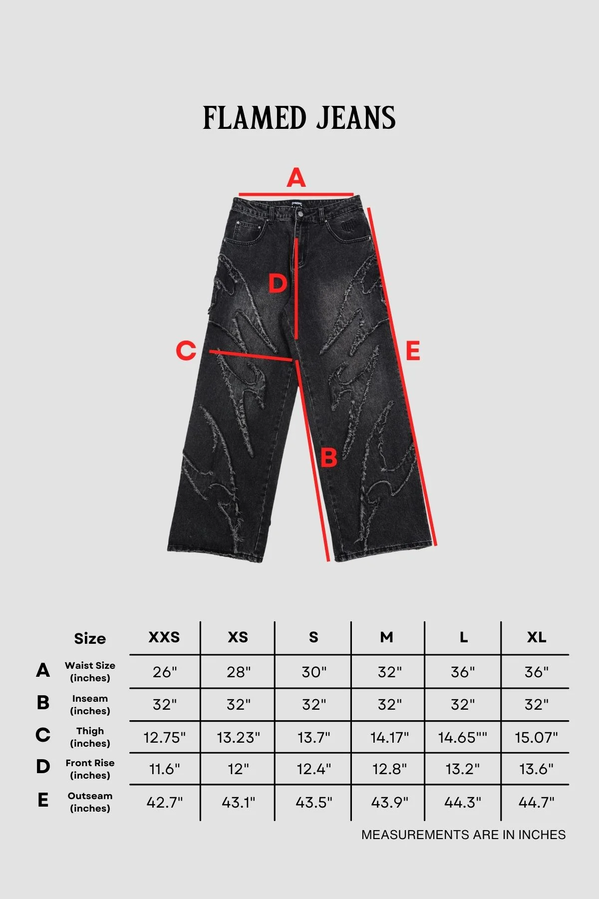 Flamed Black Denim - Image 7