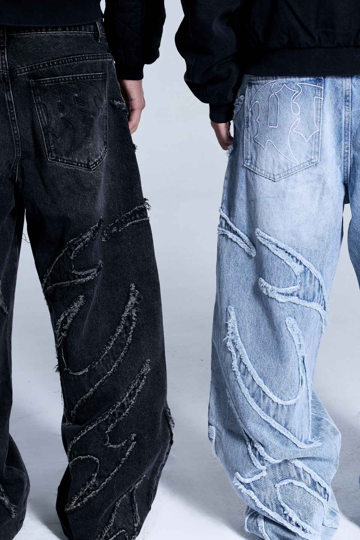 Flamed Blue Denim - Image 6