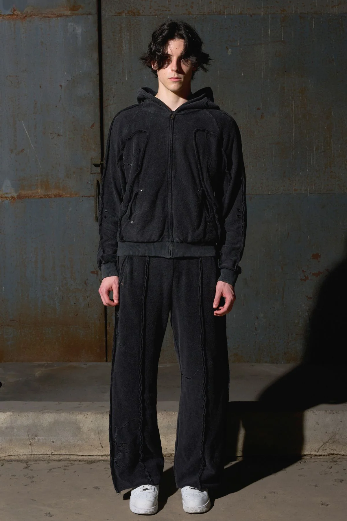 Fractured Zip Hoodie - Image 6