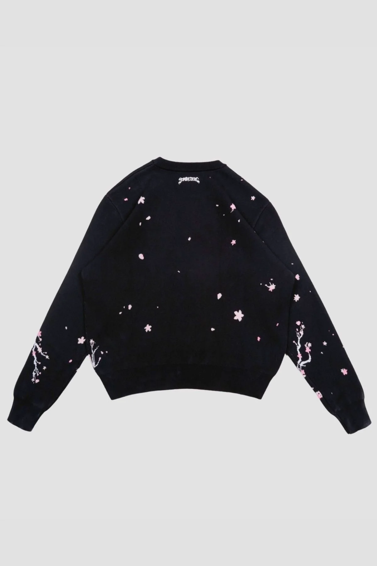 Sakura Black Knit Sweater - Image 4
