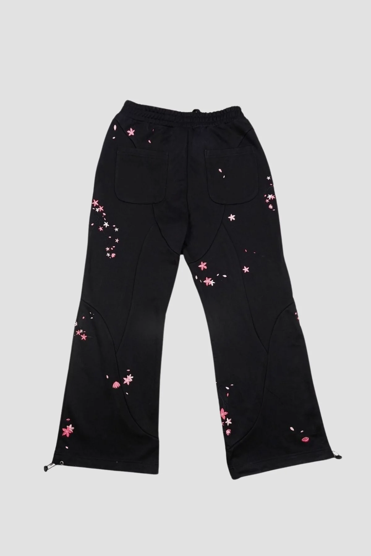 Sakura Black Sweatpants - Image 4