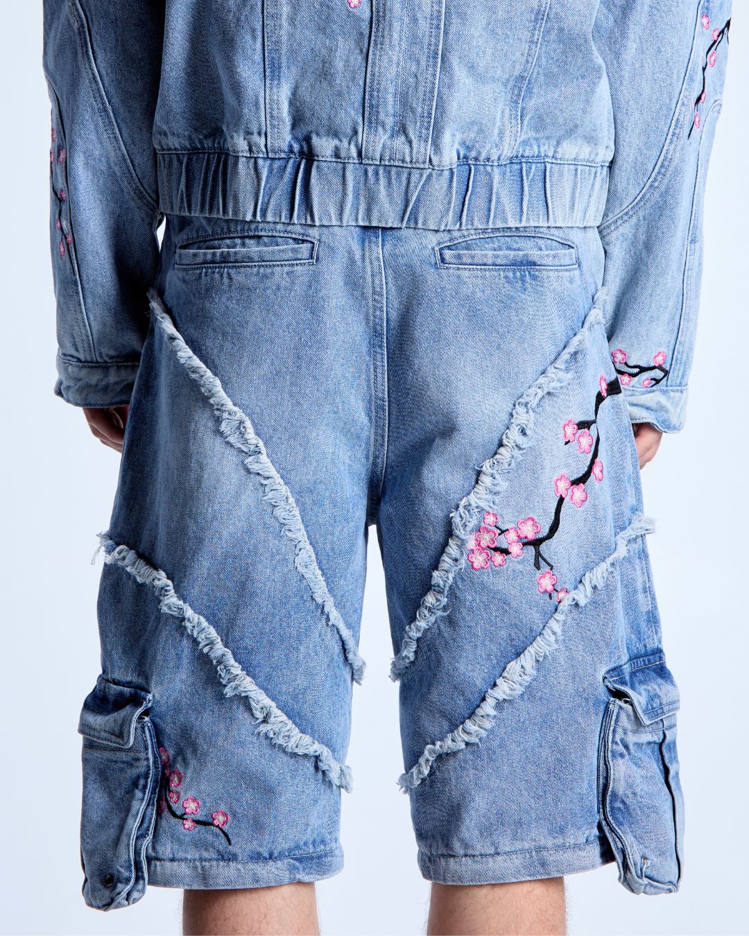Sakura Blue Denim Jeans - Image 5