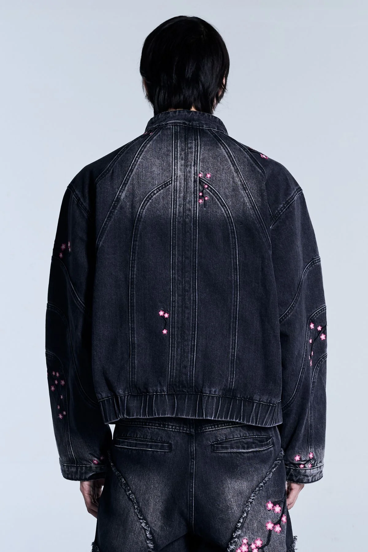 Sakura Denim Jacket - Image 8