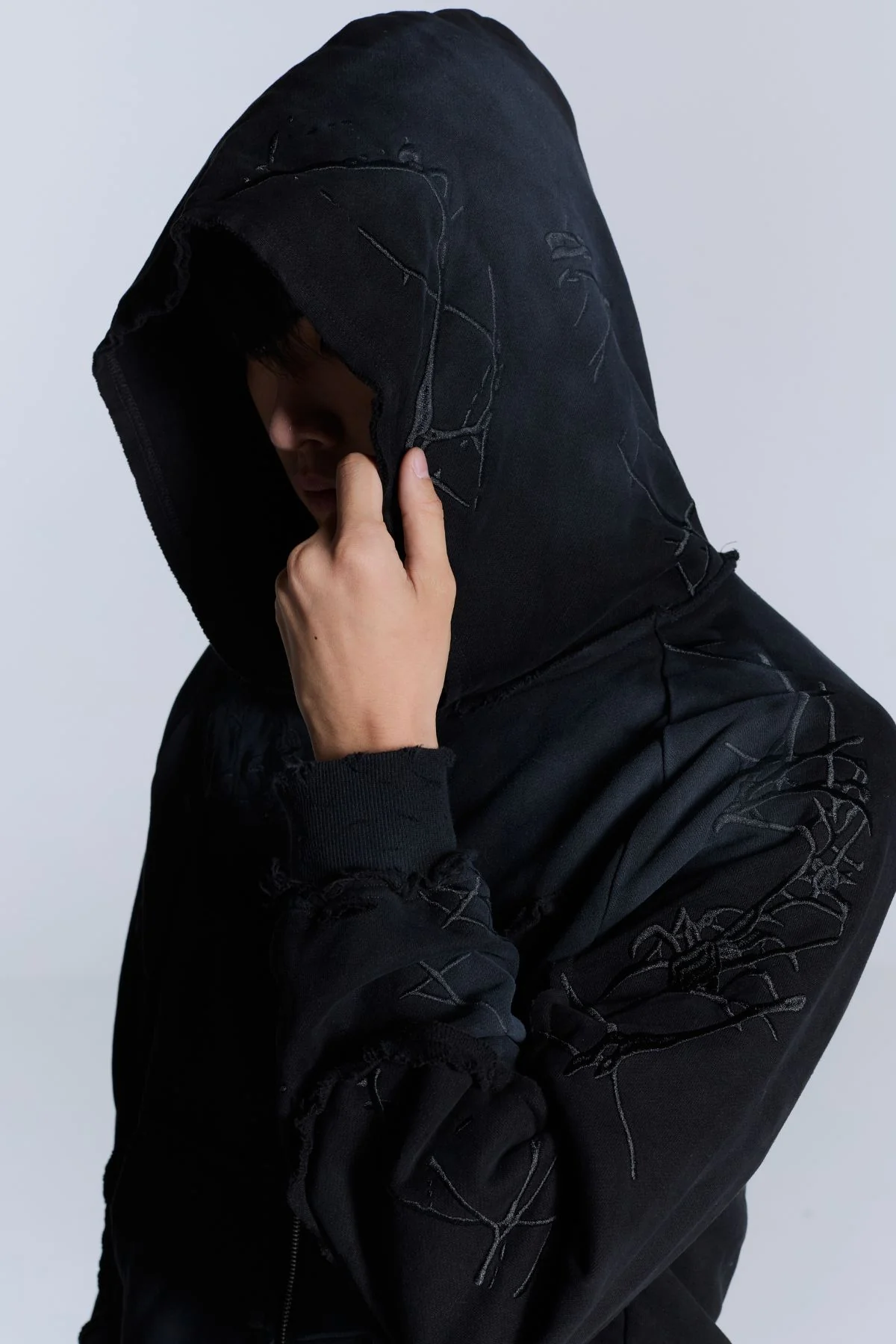 Spider Zipup Hoodie - Image 5