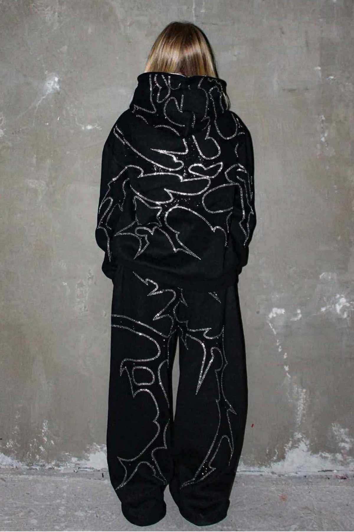 THORNS SWEATPANT BLACK - Image 7