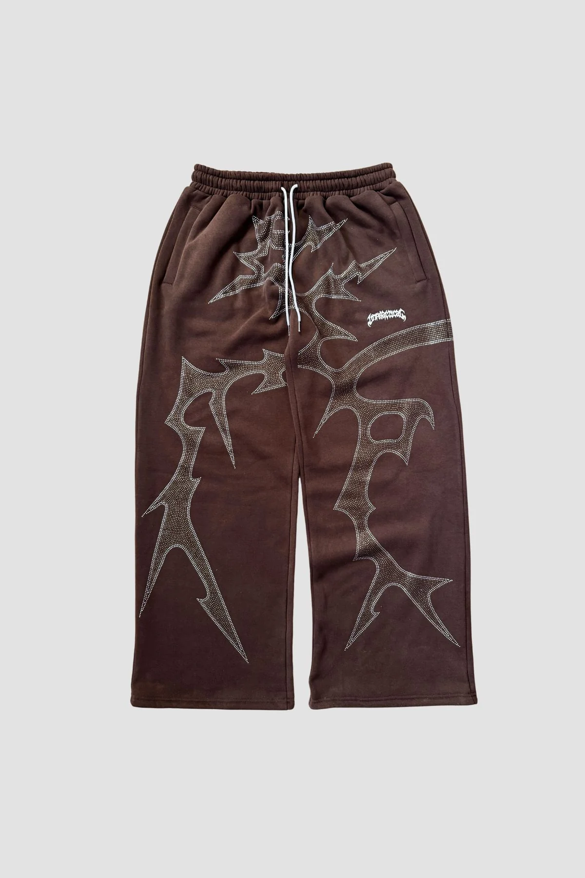 THORNS SWEATPANT BROWN - Image 4